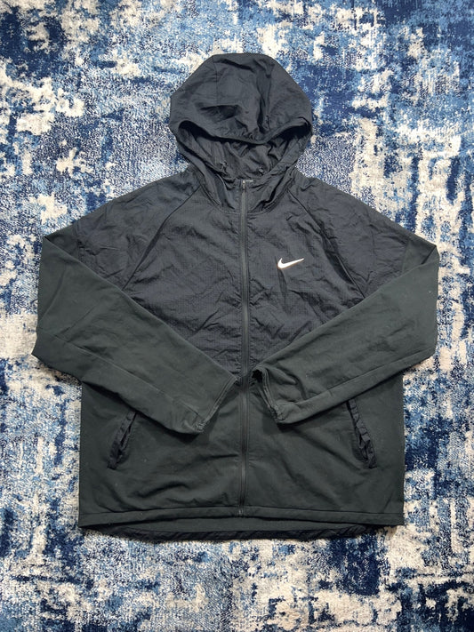 Nike Repel Miler Windrunner Jacket – Black, Men's XL in Black, men's XL – front view