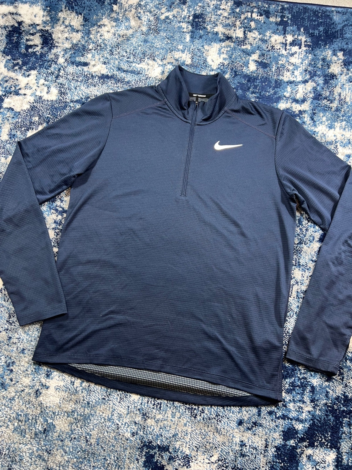 Nike Pacer Element 1/4 Zip / Challenger Shorts Running Gym Tracksuit Set – Navy, Men's Medium in Navy, men's Medium –…