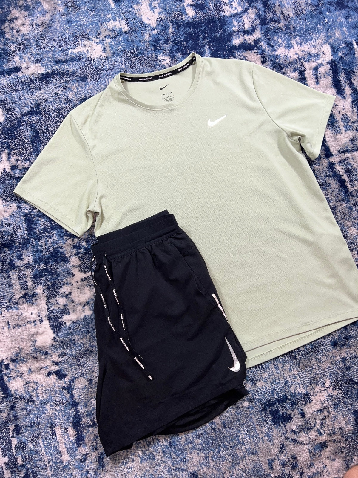 Nike Miler T-Shirt / Flex Stride Shorts Running Gym Set - product image