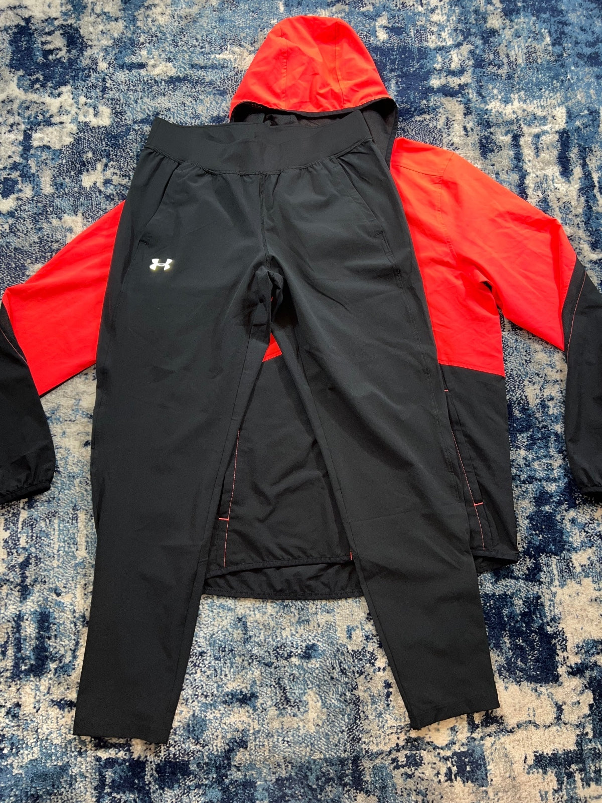 Under Armour XRun HeatGear Fitted Tracksuit – Black, Men's Medium in Black, men's Medium – alternate view