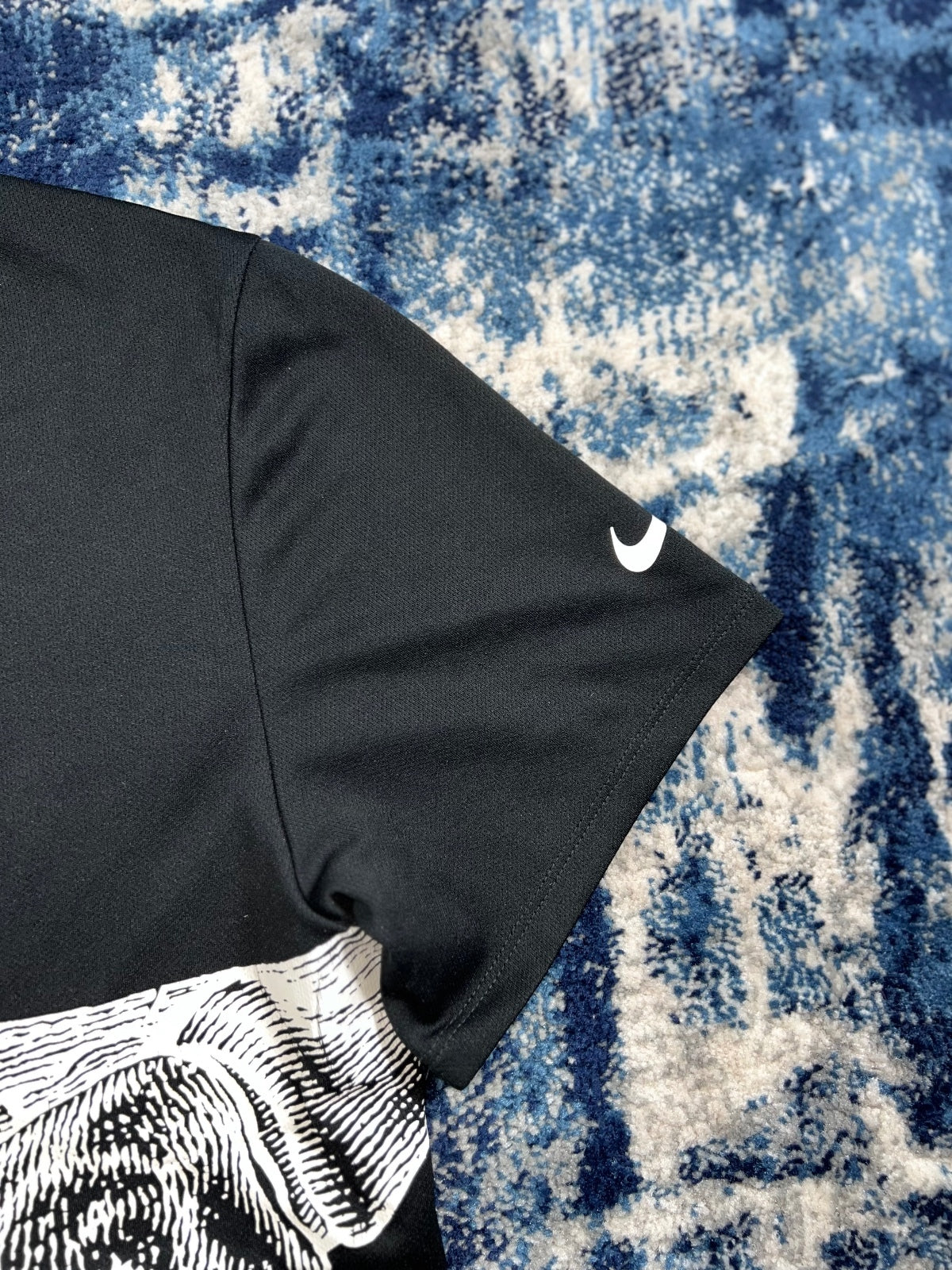 Nike Miler ‘Bone’ Running Division T Shirt – Black, Men's Medium in Black, men's Medium – alternate view