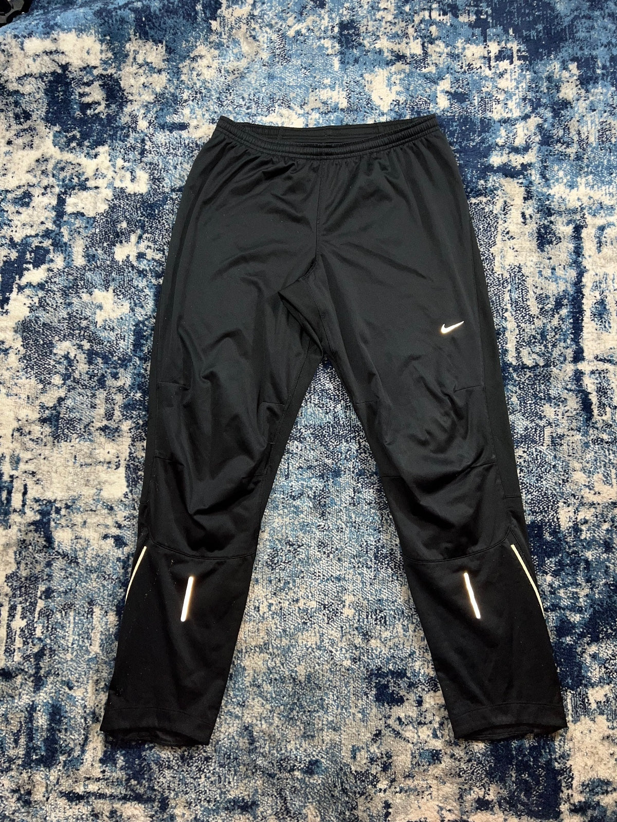 Nike Element Shield Dri Fit Running Pants – Black, Men's Small in Black, men's Small – detail view
