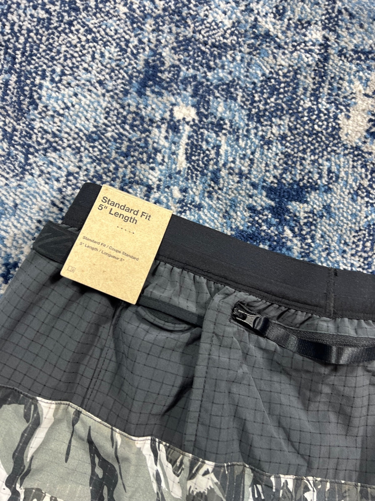 Nike Trail Shorts – Black, Men's Small in Black, men's Small – detail view