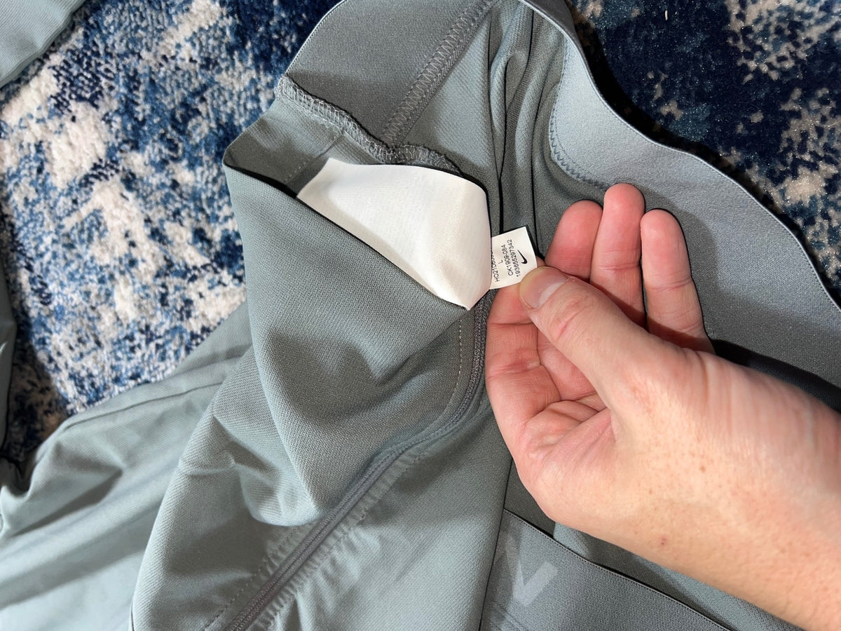 Nike Pro Training Tracksuit Set – Gray, Men's Large in Gray, men's Large – detail view