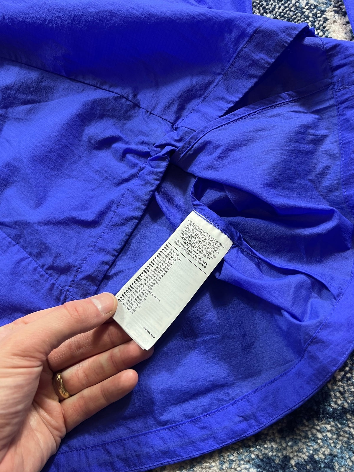 Nike Lightweight Windrunner Jacket Small Men's Blue - product image