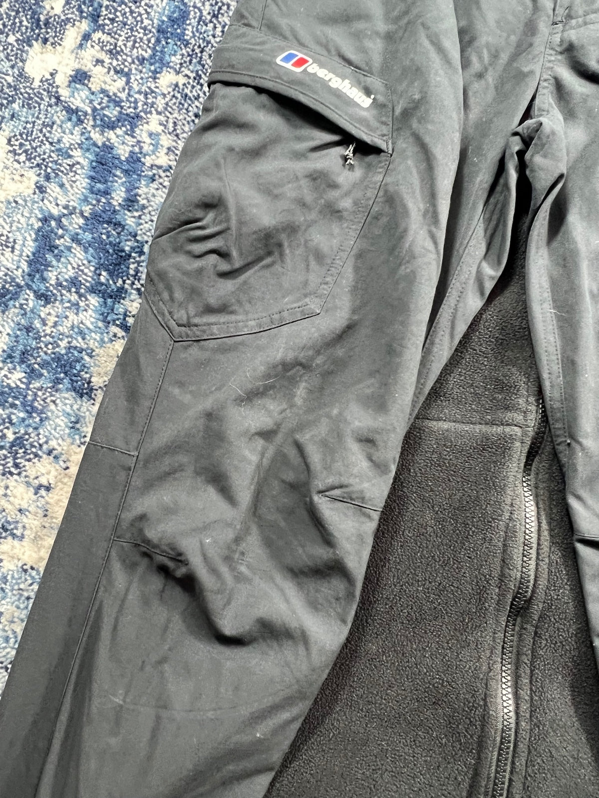 Berghaus Fleece Gilet Jacket / Cargo Walking Trousers Bundle Set - product image