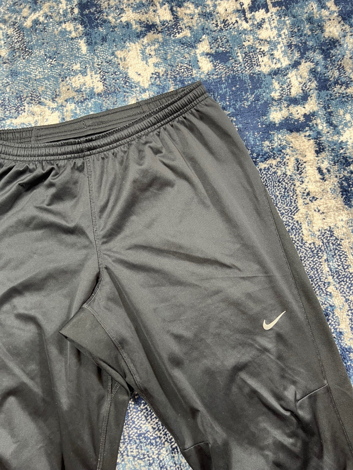 Nike Element Shield Dri Fit Running Pants – Black, Men's Small in Black, men's Small – detail view