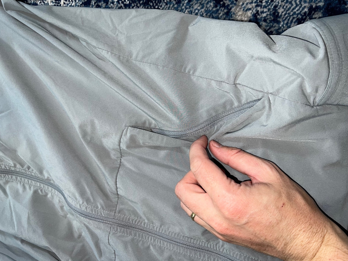 Nike Pro Vent Max Training Tracksuit Set – Gray, Men's Medium in Gray, men's Medium – detail view