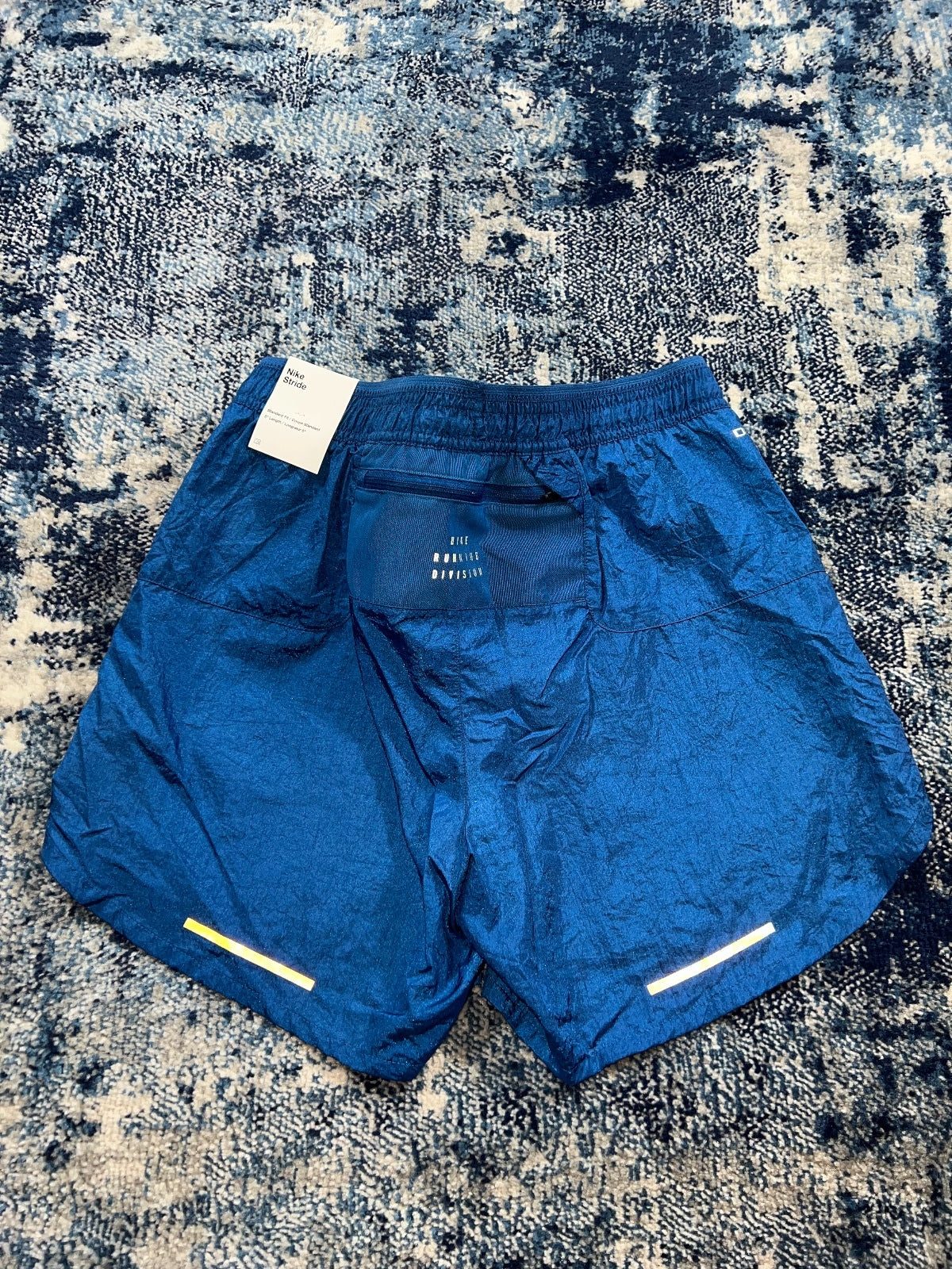 Nike Running Division Shorts – Blue, Men's Medium in Blue, men's Medium – detail view