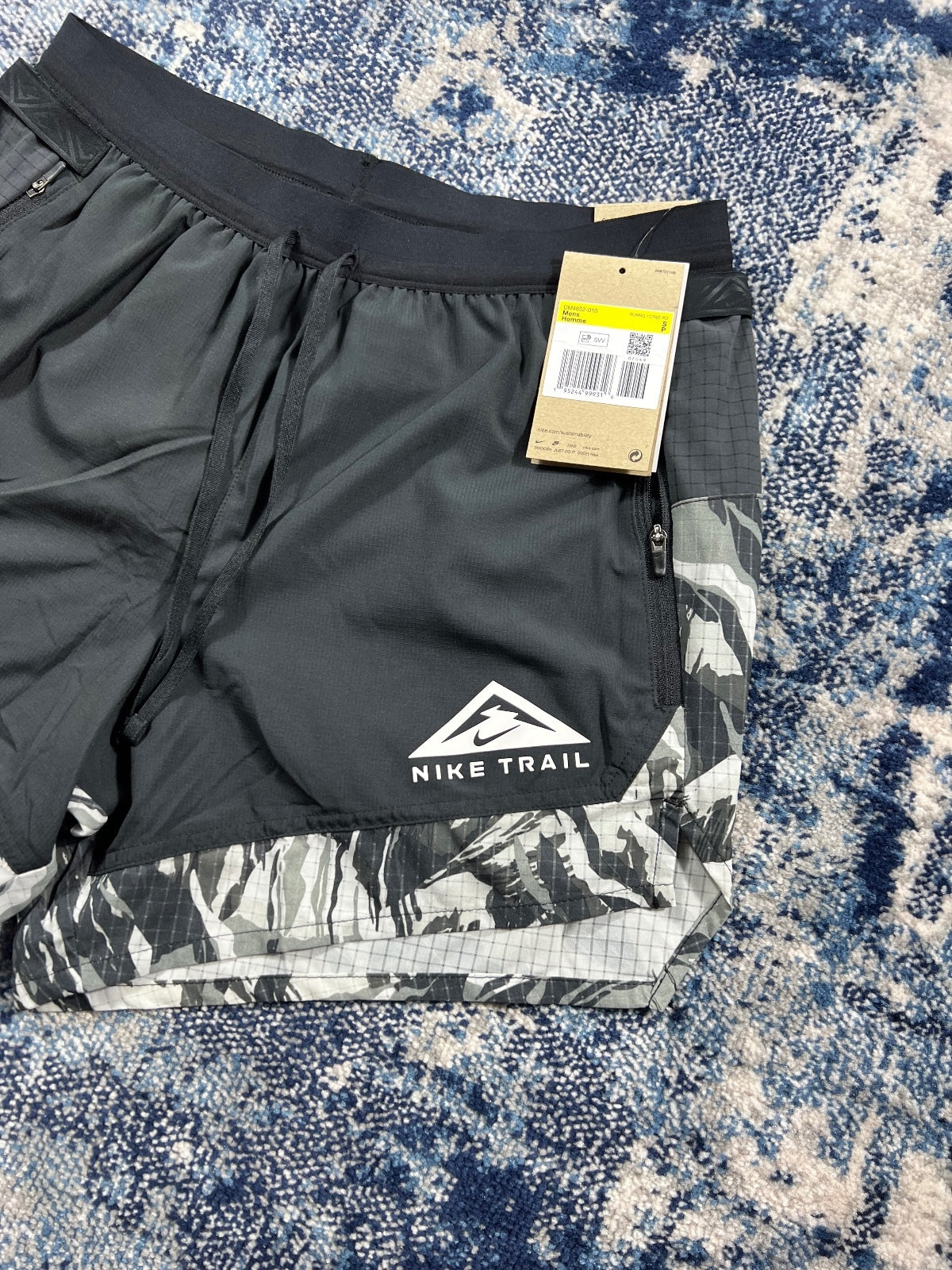 Nike Trail Shorts – Black, Men's Small in Black, men's Small – alternate view