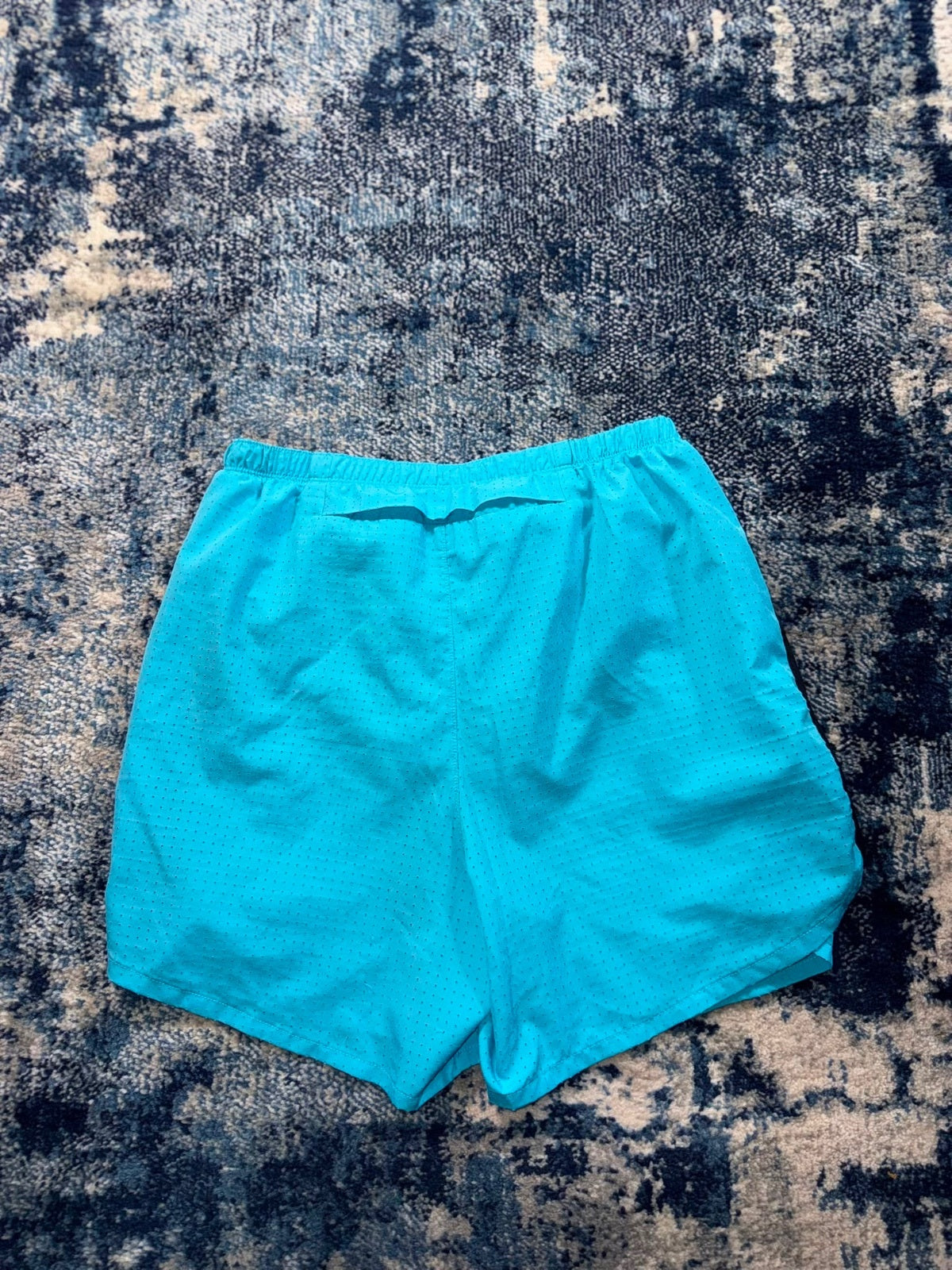 Nike Dri Fit Challenger Shorts – LightBlue, Men's Small in LightBlue, men's Small – detail view