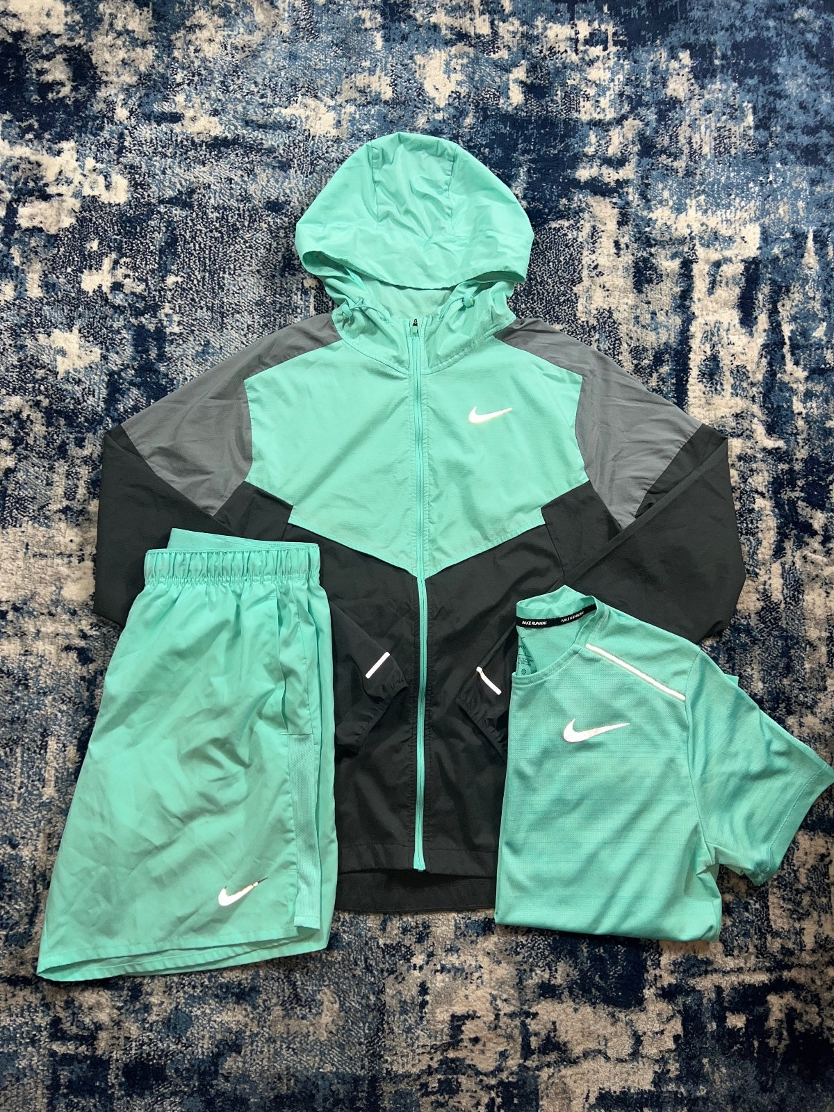 Nike Repel Miler Packable Windrunner 3 Piece Tracksuit Set