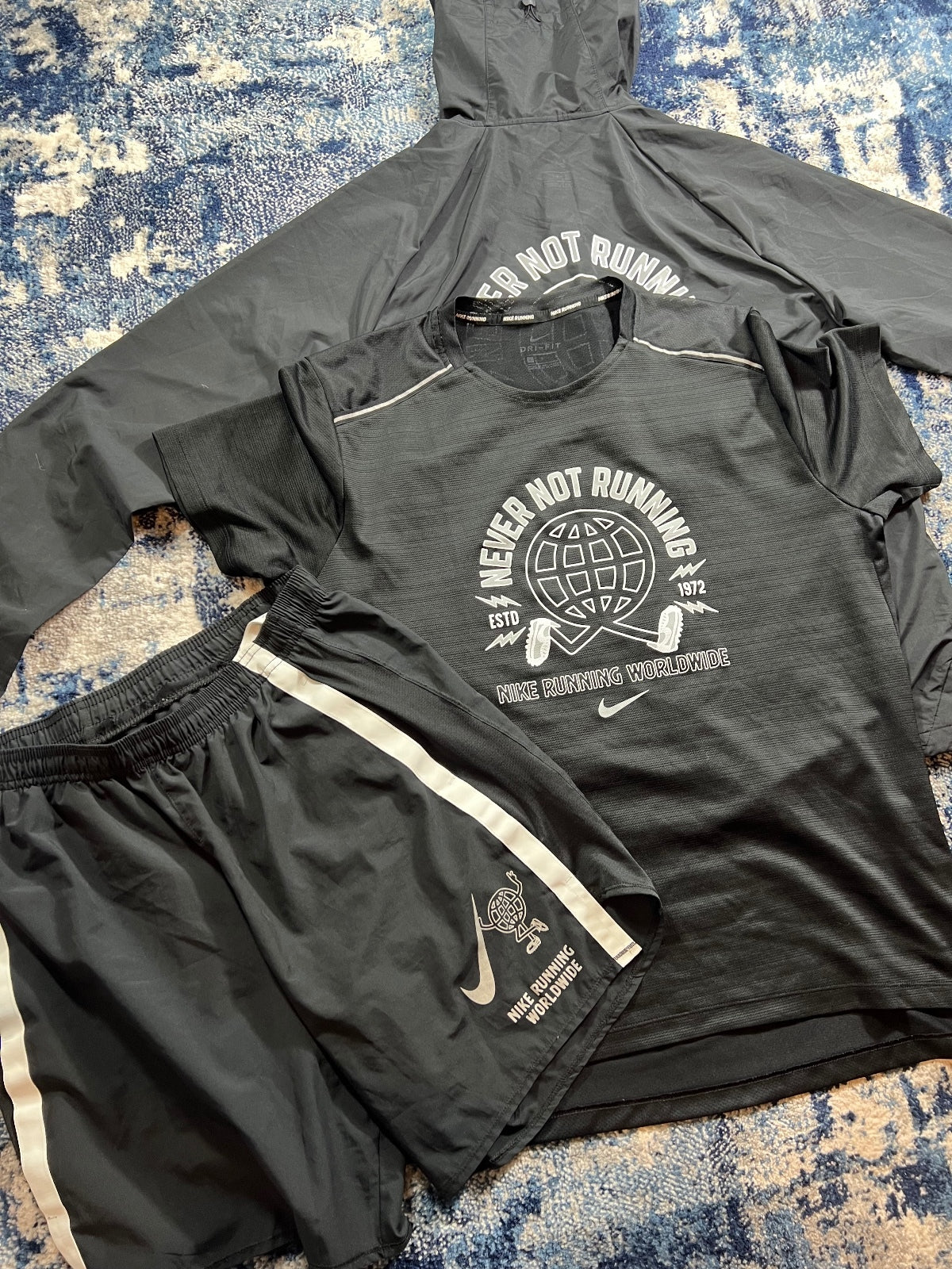 Nike Wildrun Rare 3 Piece Tracksuit – Black, Men's Medium in Black, men's Medium – detail view