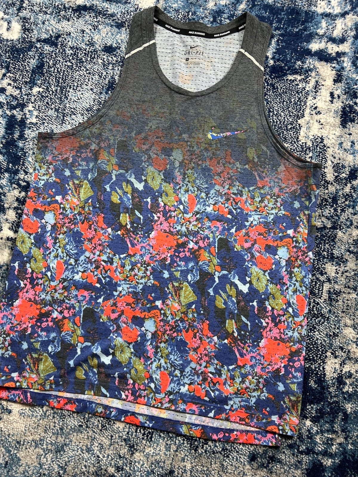 Nike Rare Floral Miler Rise 365 Running Vest Tank - product image