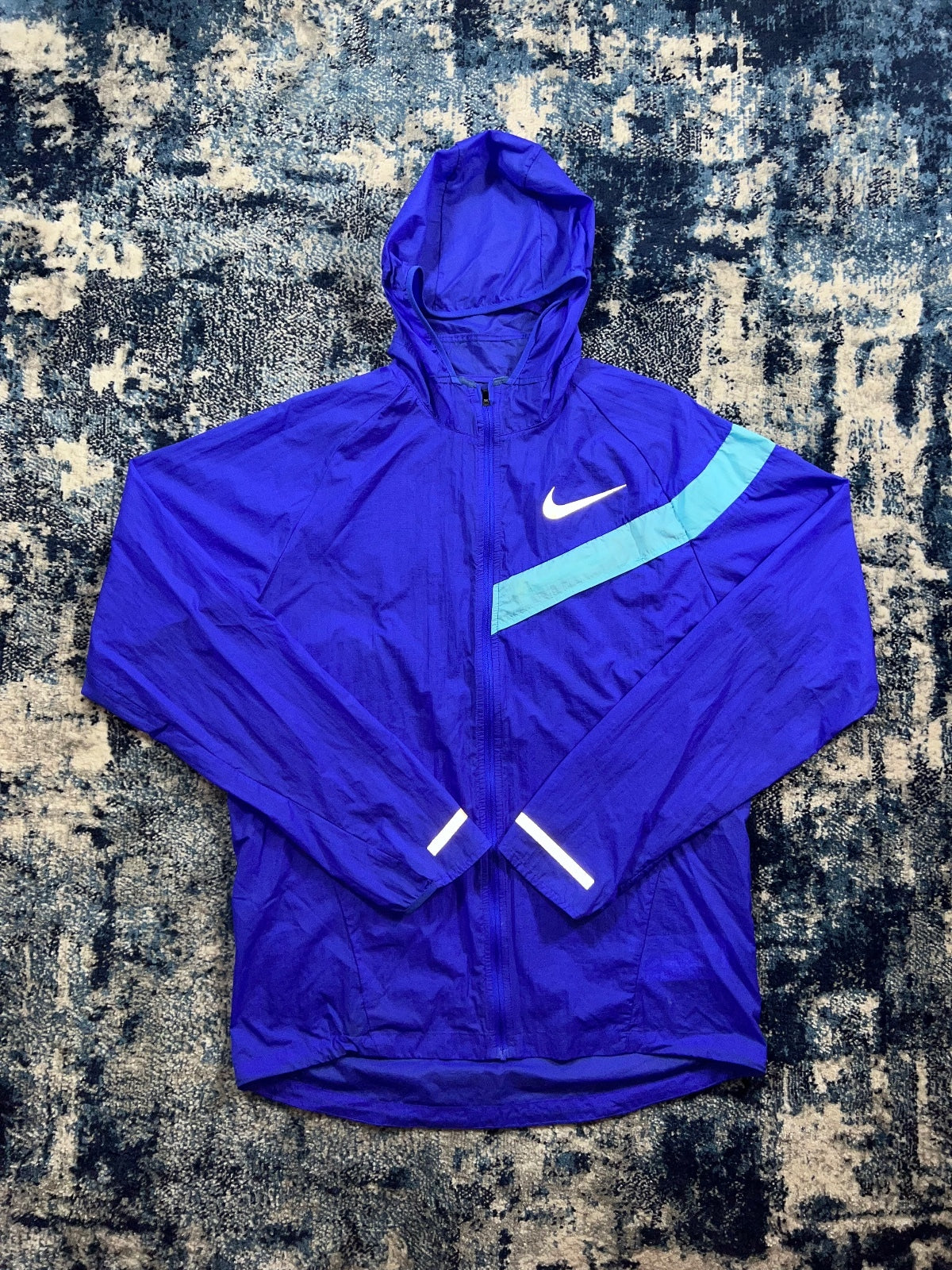 Nike Lightweight Windrunner Jacket Small Men's Blue