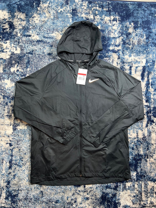 Nike Essentials Dri Fit Windrunner Jacket – Black, Men's Large in Black, men's Large – front view