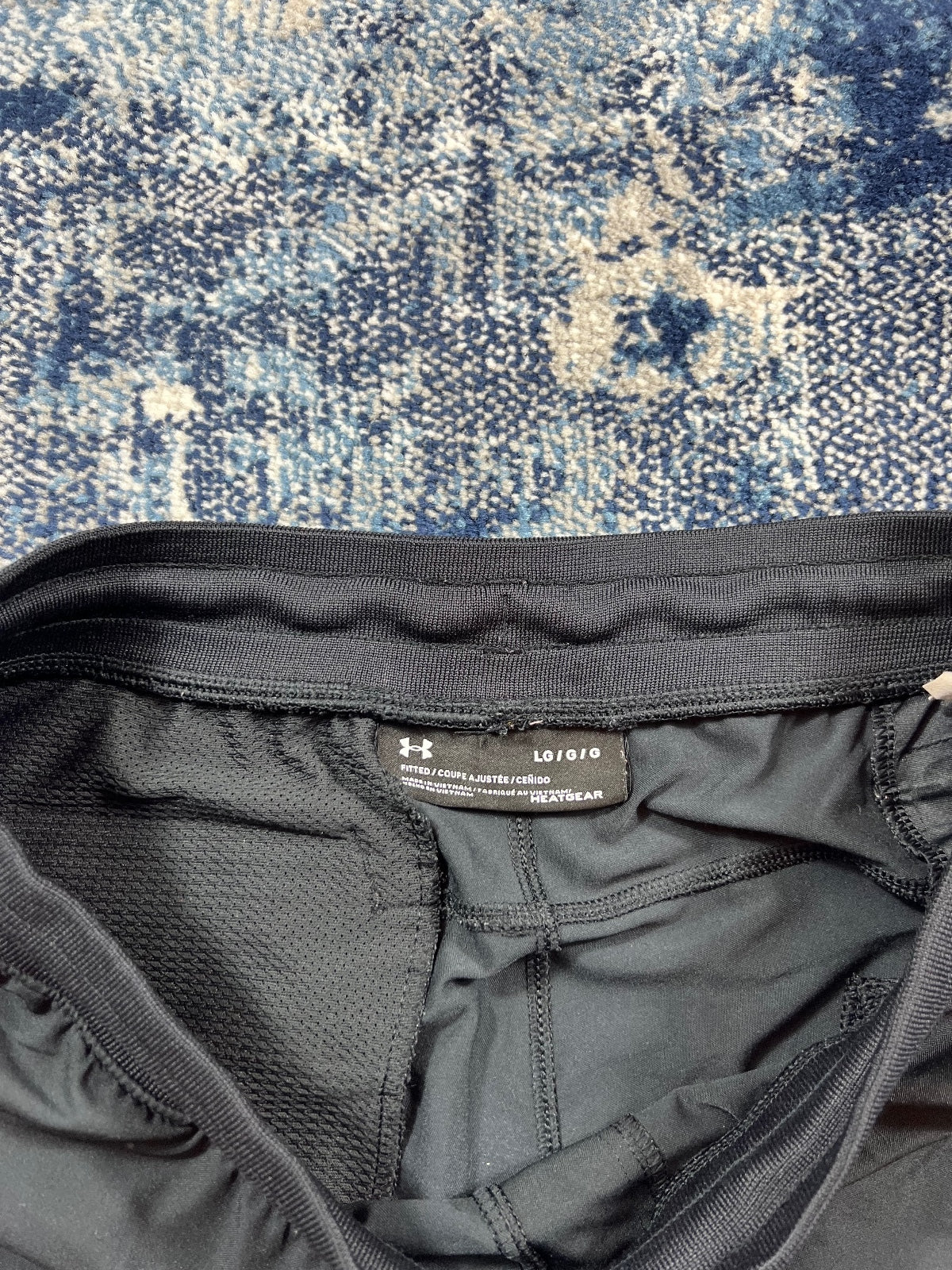 Under Armour HearGear Tracksuit Bottoms – Black, Men's Medium in Black, men's Medium – alternate view