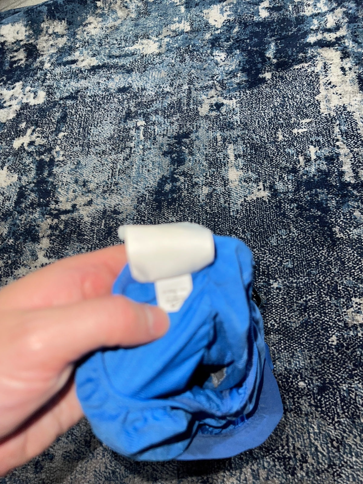 Nike Flex Stride 5” Brief Lined Running Shorts – Blue, Men's Small in Blue, men's Small – detail view