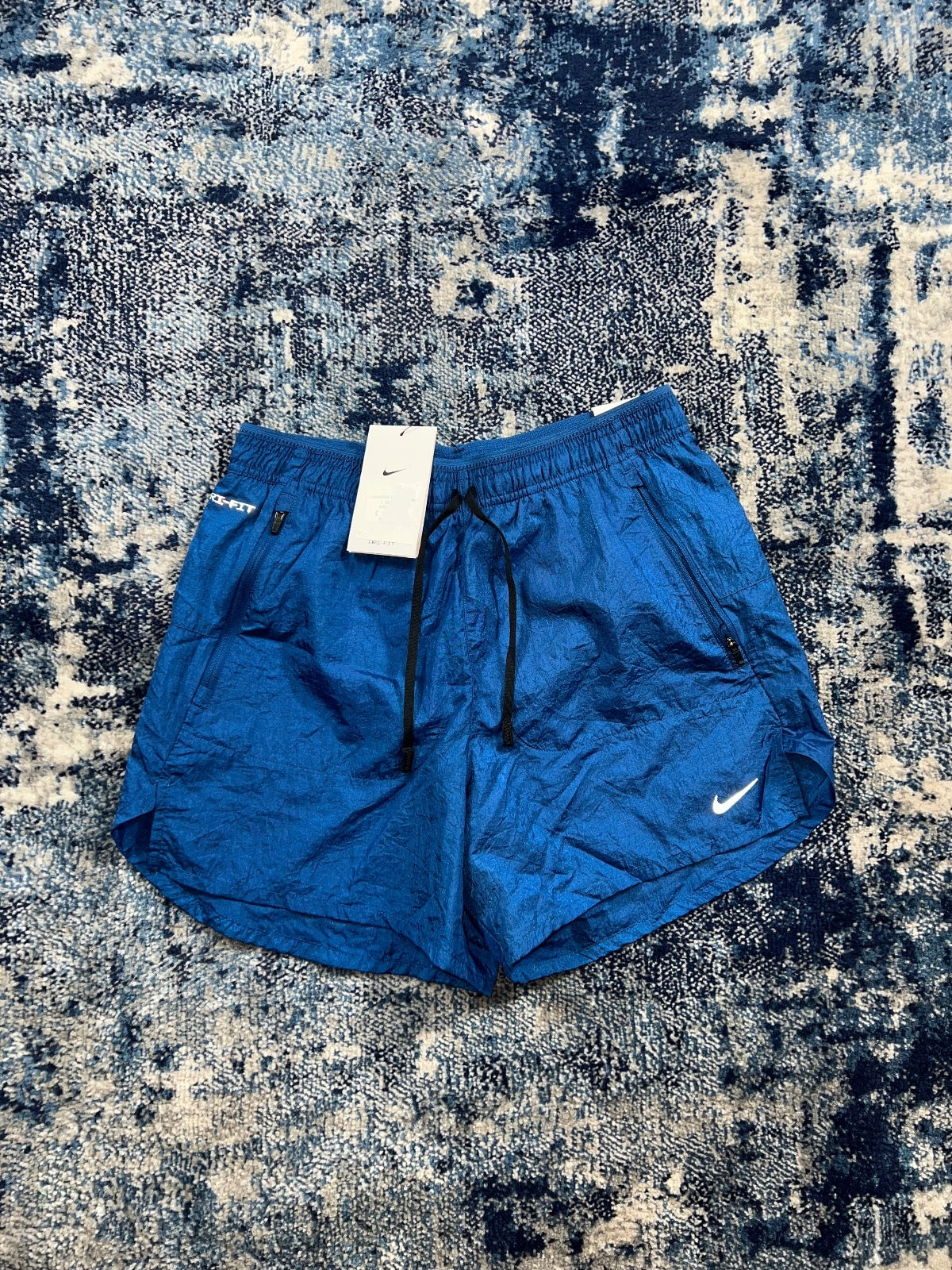 Nike Running Division Shorts – Blue, Men's Medium in Blue, men's Medium – detail view