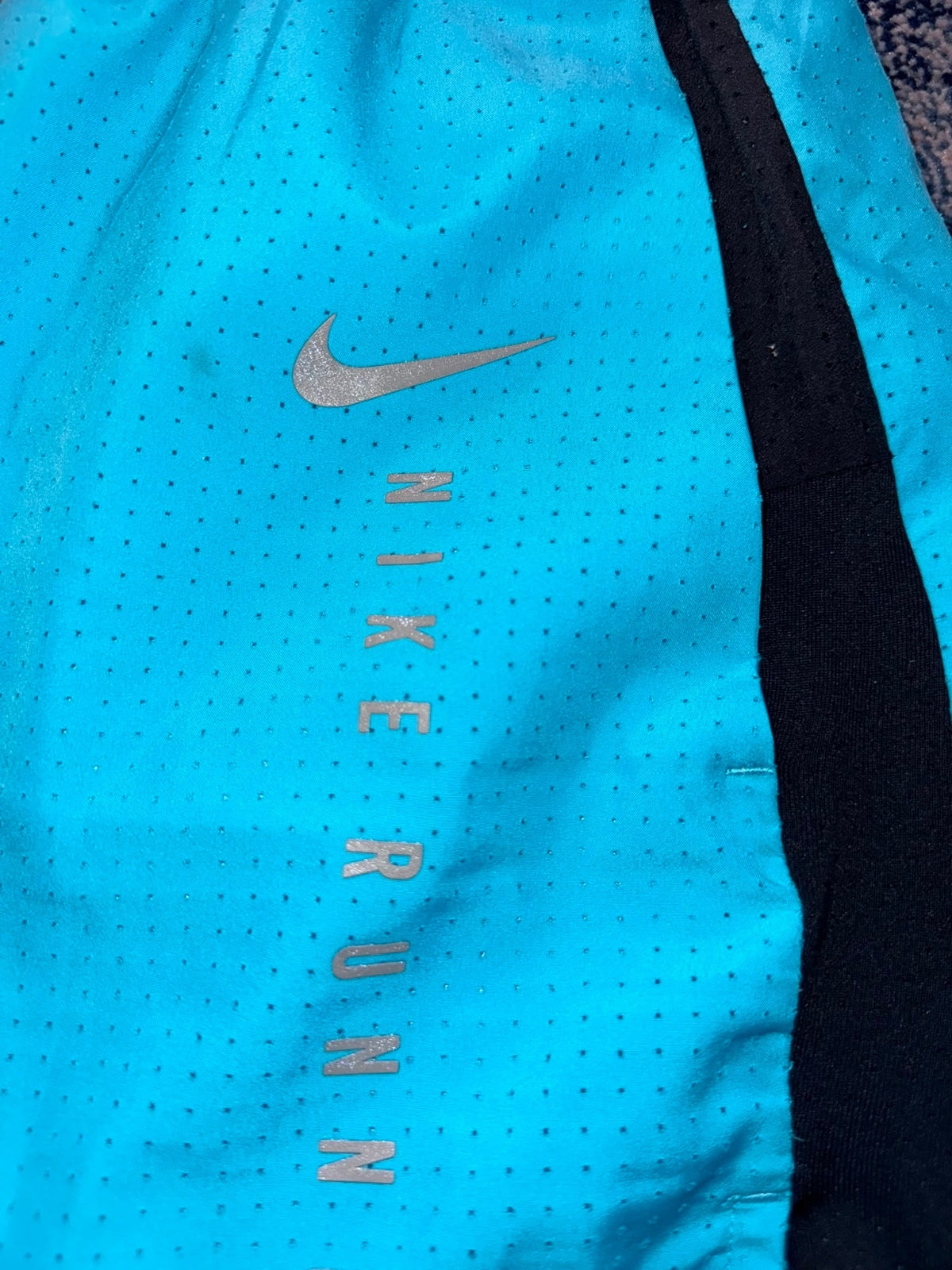 Nike Dri Fit Challenger Shorts – LightBlue, Men's Small in LightBlue, men's Small – detail view