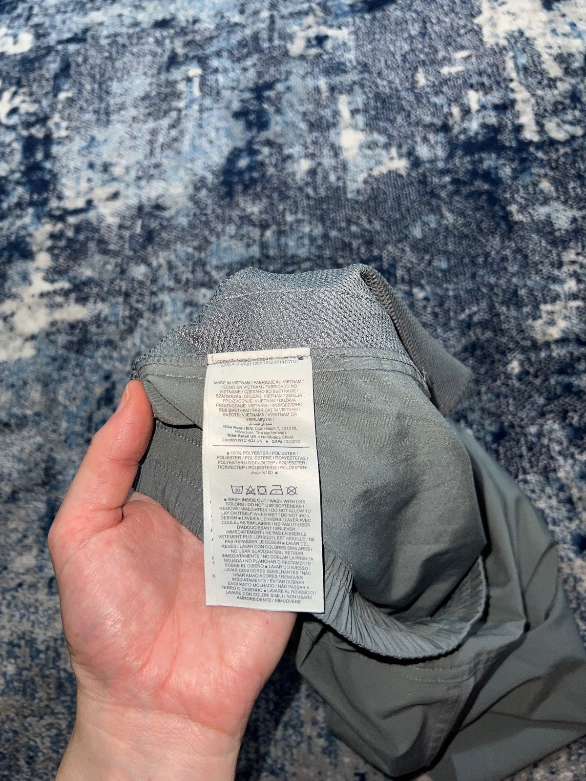 Nike Form Dri Fit Grey Shorts - product image