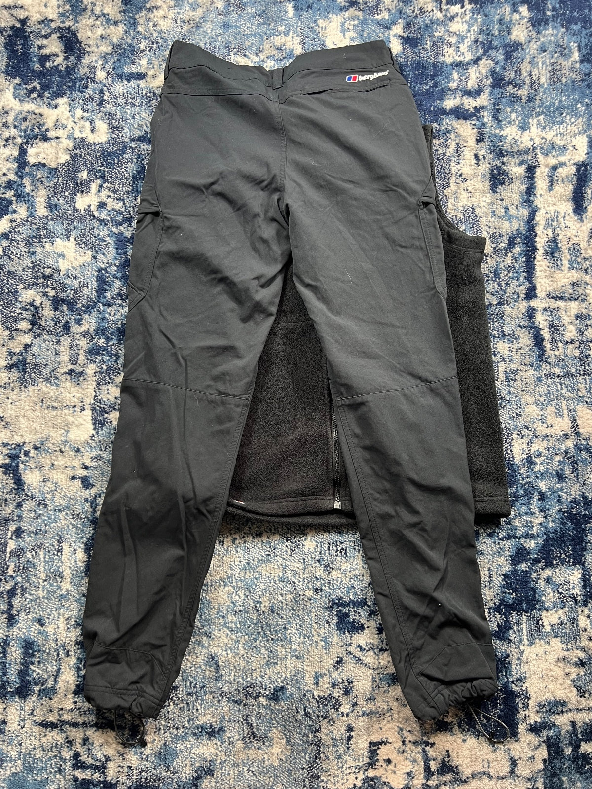 Berghaus Fleece Gilet Jacket / Cargo Walking Trousers Bundle Set - product image