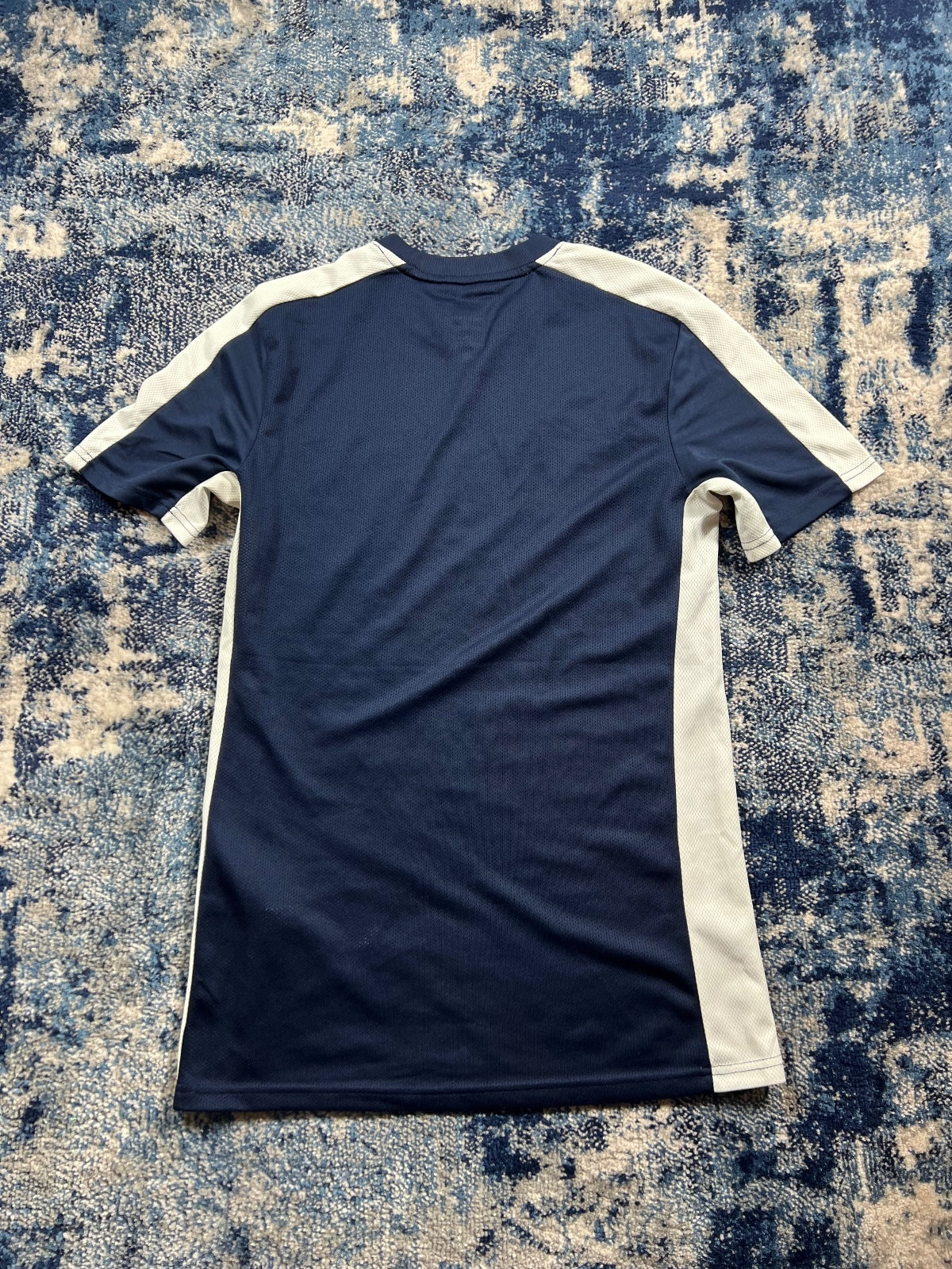 Nike Dri Fit Academy T Shirt and Shorts Set – Navy, Men's Small in Navy, men's Small – detail view