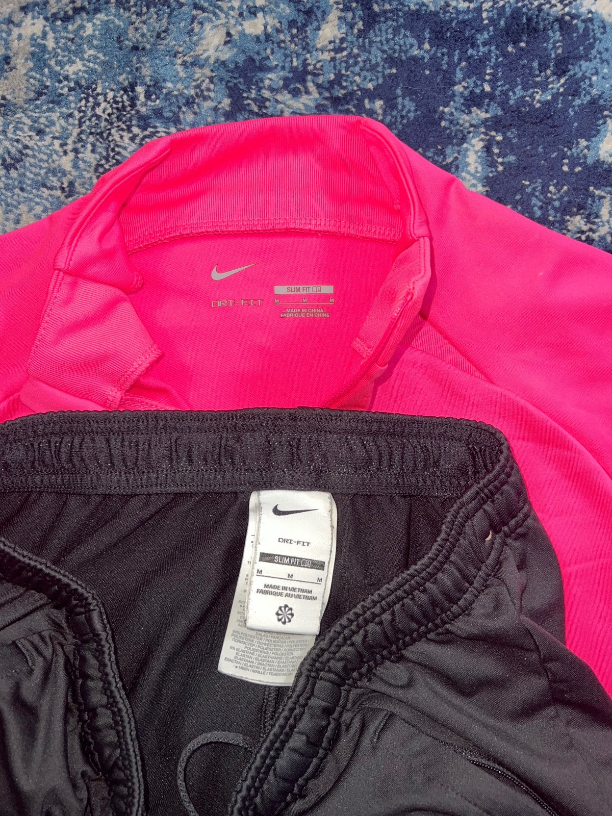 Nike Strike Academy Dri-FIT men's tracksuit set in hot pink and black, size Medium – view 5