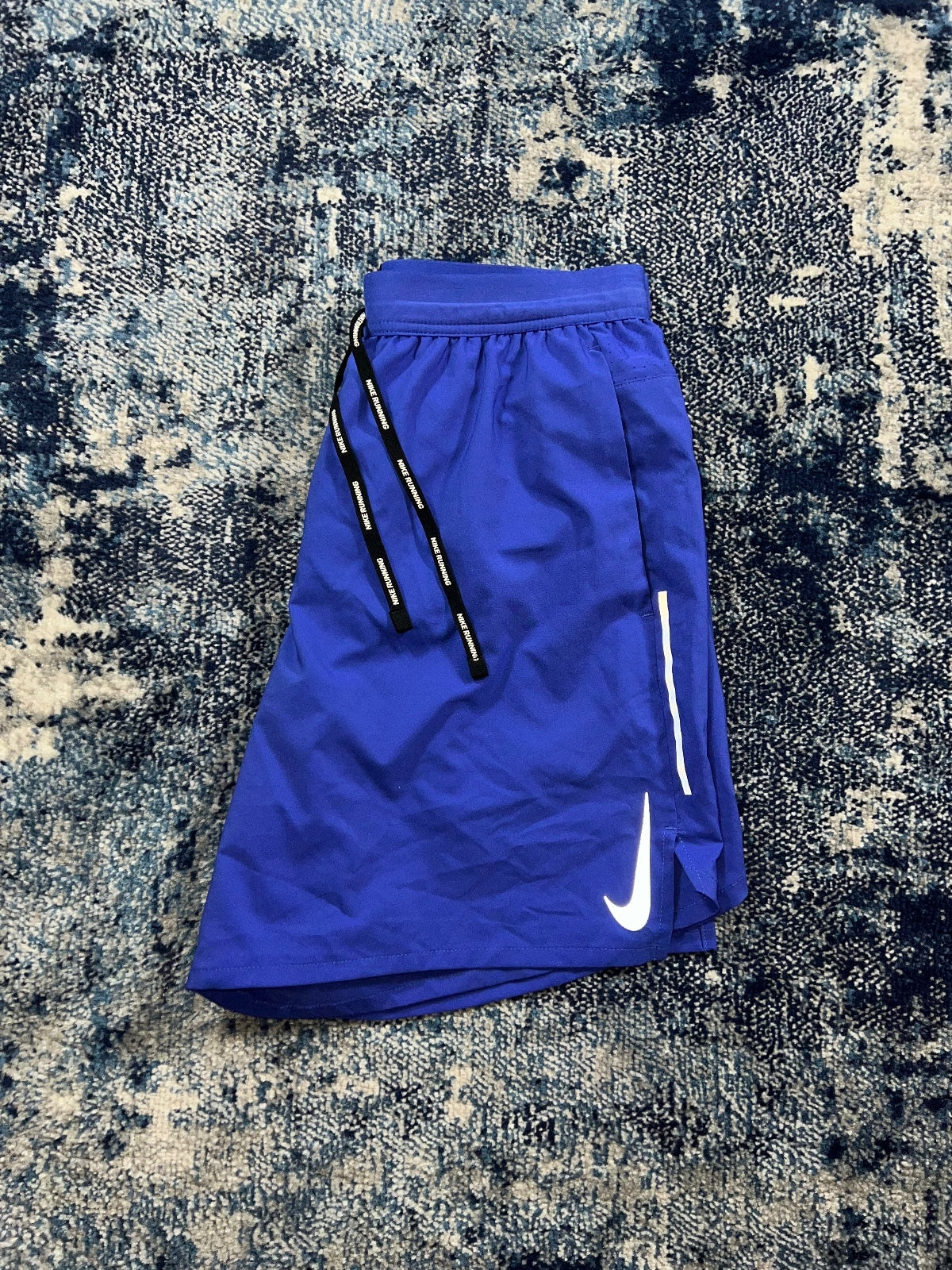 Nike Running Flex Stride Shorts – Navy, Men's Medium in Navy, men's Medium – front view