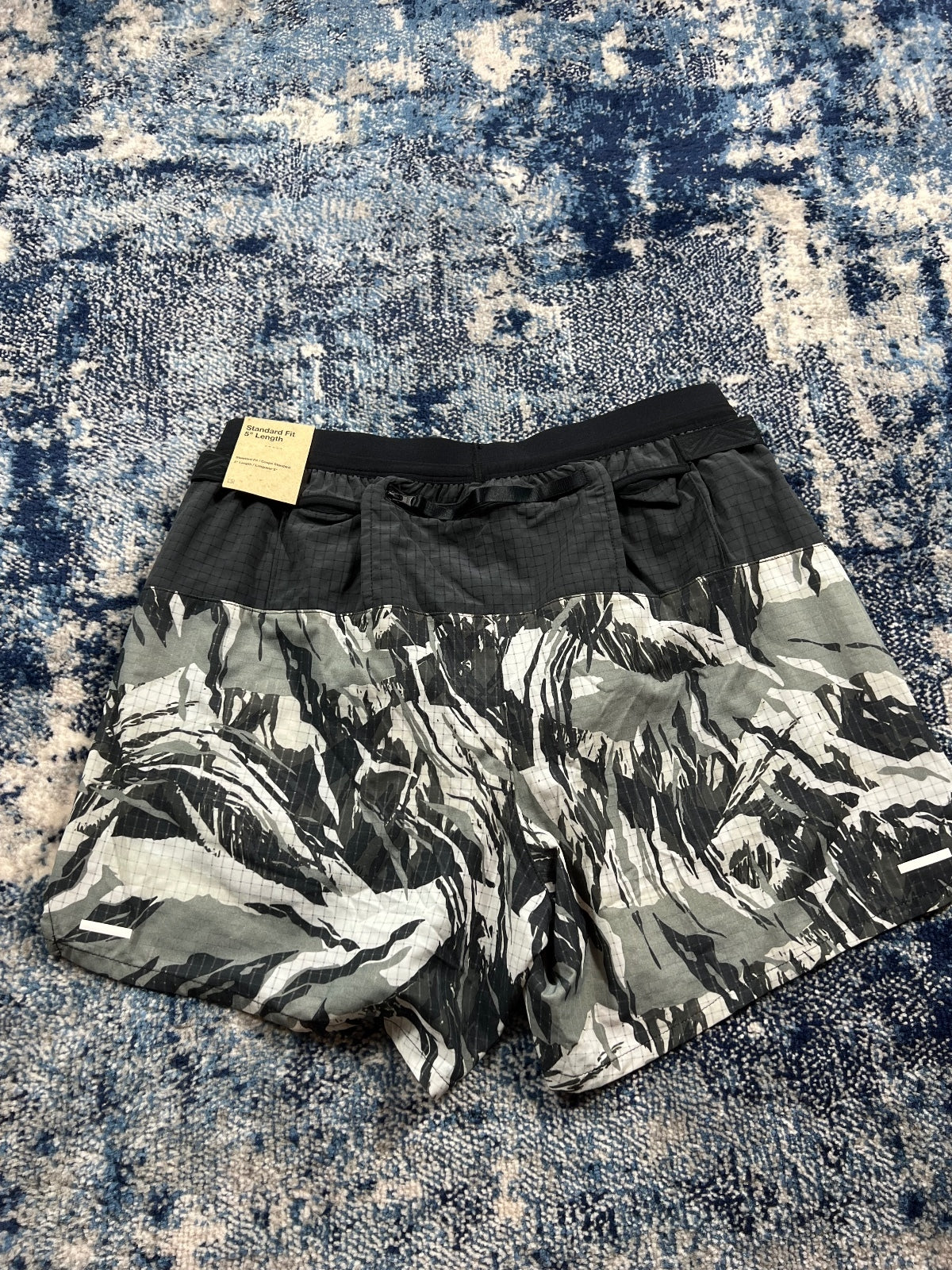 Nike Trail Shorts – Black, Men's Small in Black, men's Small – detail view
