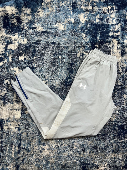 Under Armour Tracksuit Bottoms – Gray, Men's Small in Gray, men's Small – front view