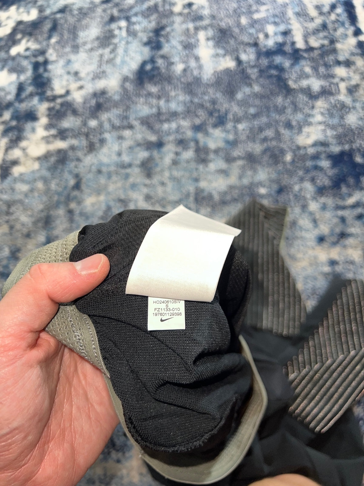 Nike Running Division Tracksuit Bottoms – Black, Men's Small in Black, men's Small – detail view
