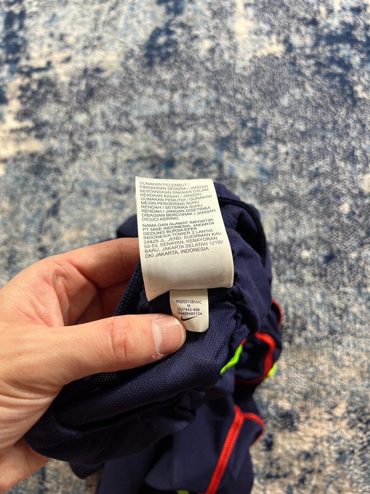 Nike Wildrun Meekz Flex Stride Shorts – Navy, Men's Small in Navy, men's Small – detail view