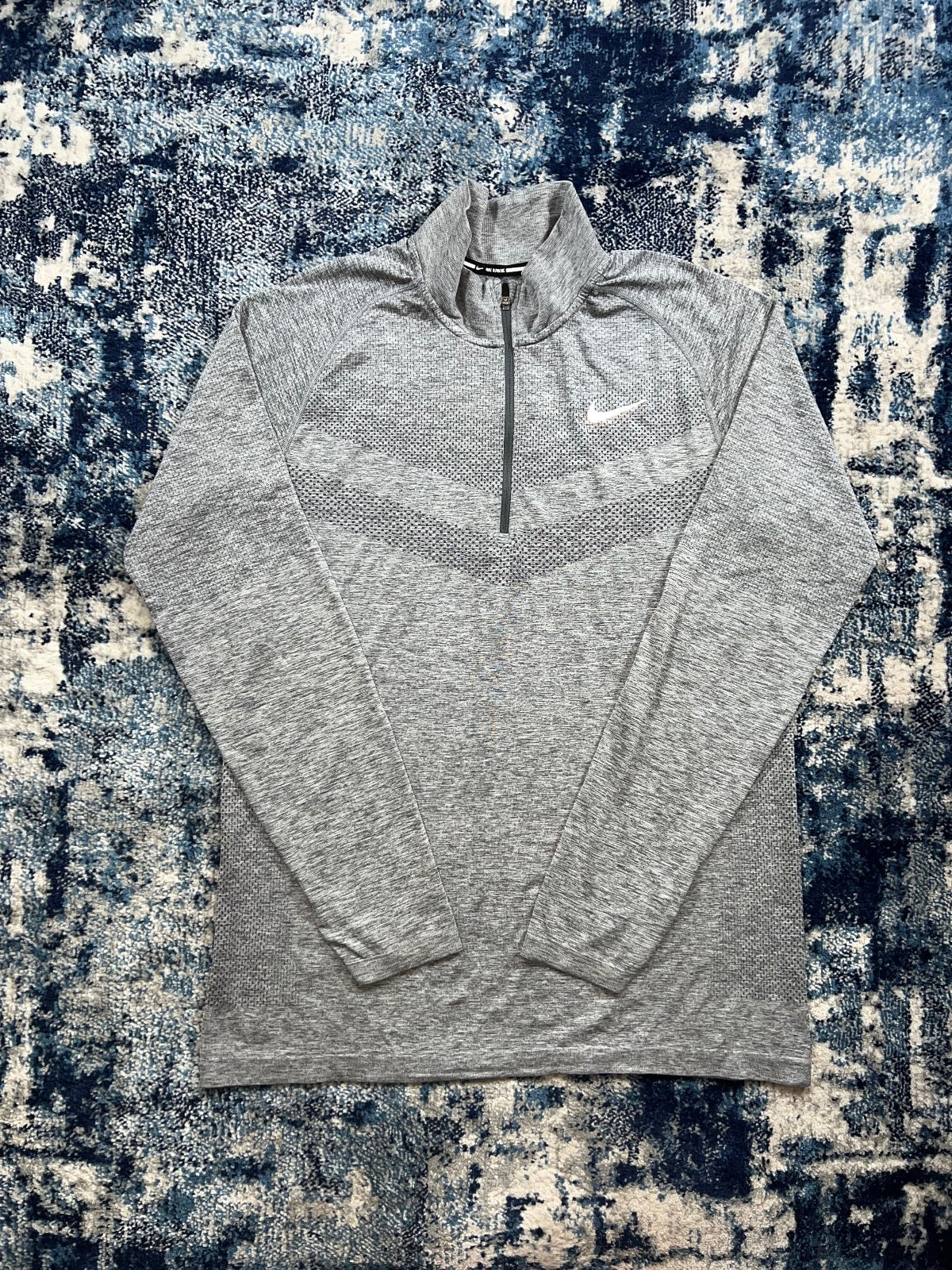 Nike Tech Knit 1/4 Zip Pullover Top