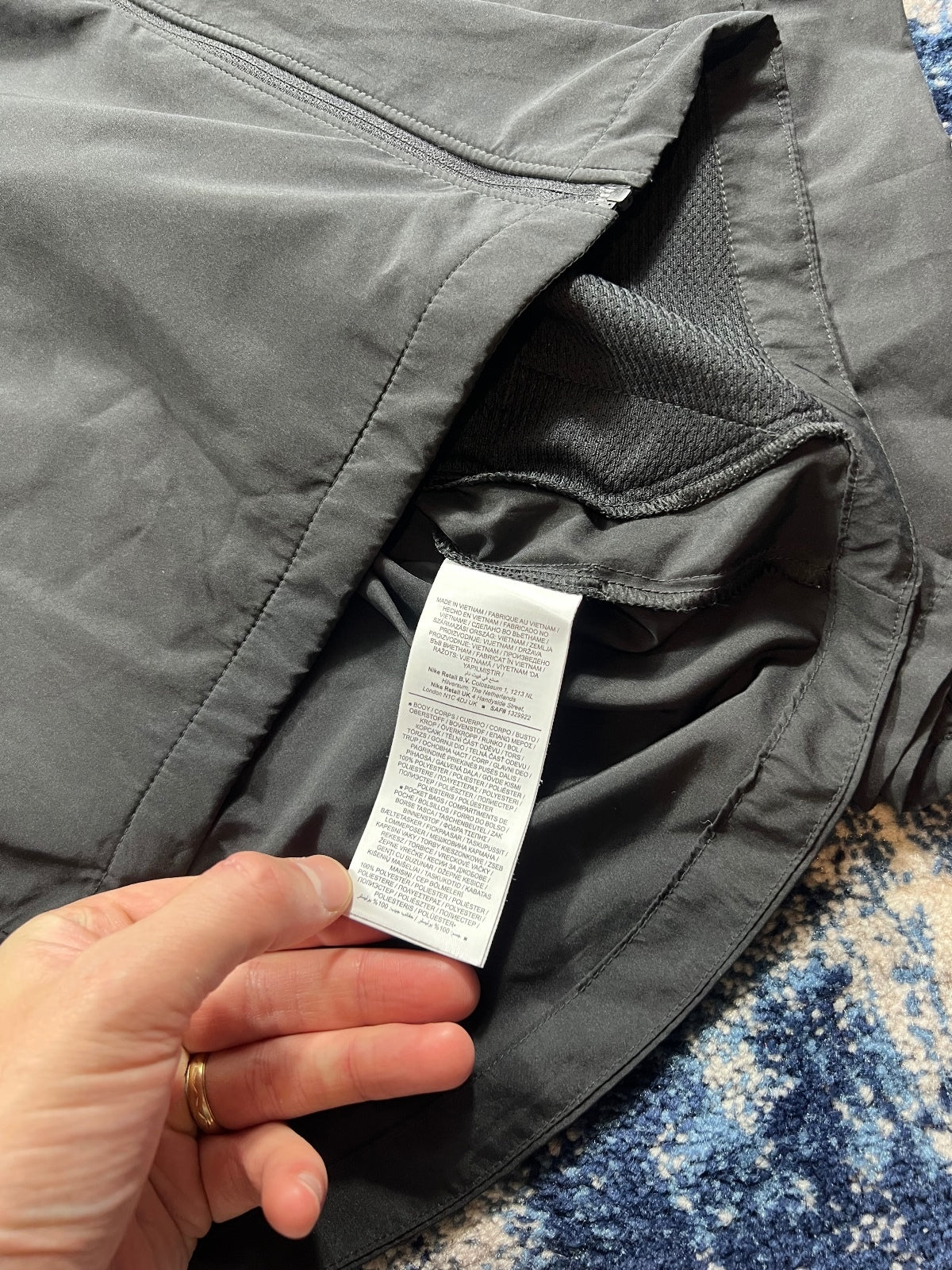 Nike Repel Miler Reflective Windrunner Jacket Black Small Men's - product image