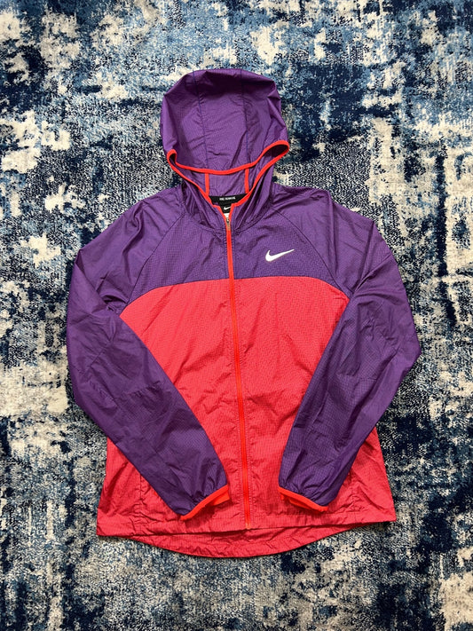 Nike Women’s Windrunner Jacket – Purple, Women's Small in Purple, men's Small – front view