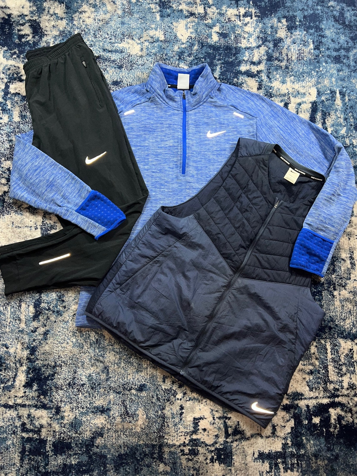 Nike Element Therma-FIT Running Gilet 3 Piece Tracksuit Set