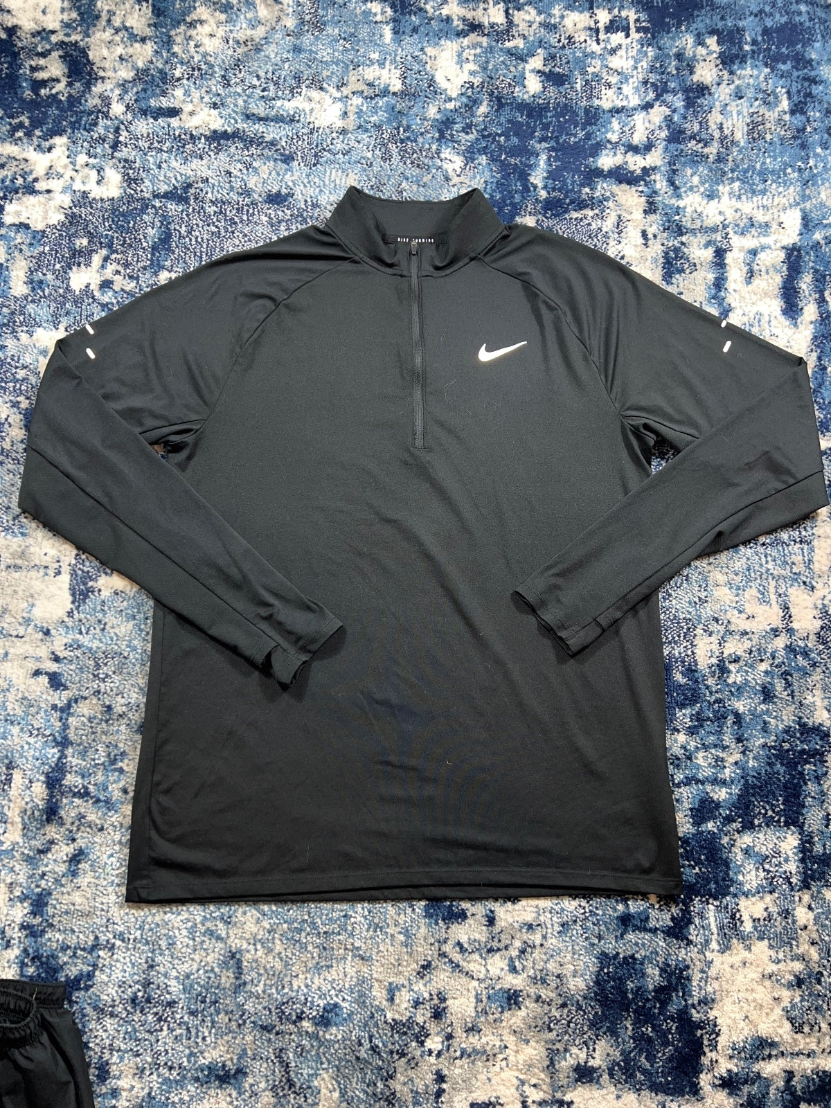 Nike Aerolayer Stride Gilet 3 Piece Tracksuit Running Gym Set – Black, Men's Medium in Black, men's Medium – detail view