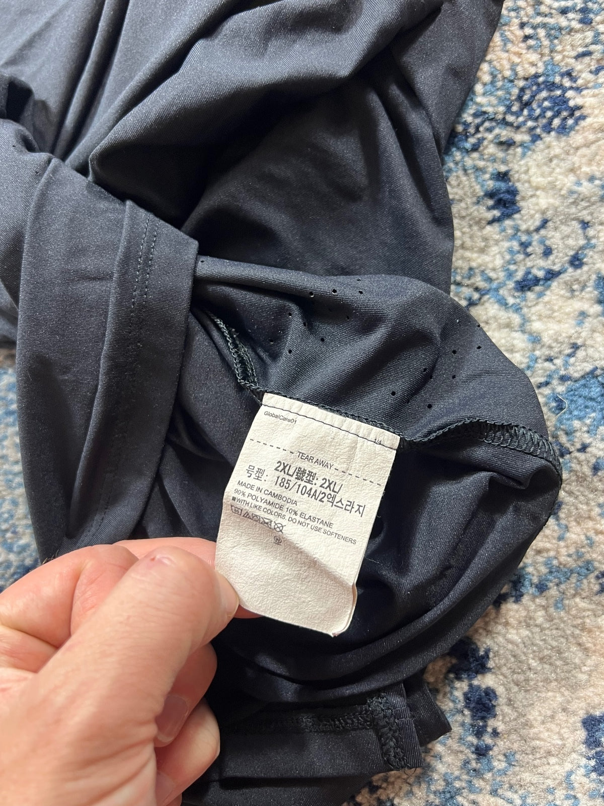 Under Armour T Shirt and Shorts Set – Black, Men's XL in Black, men's XL – detail view