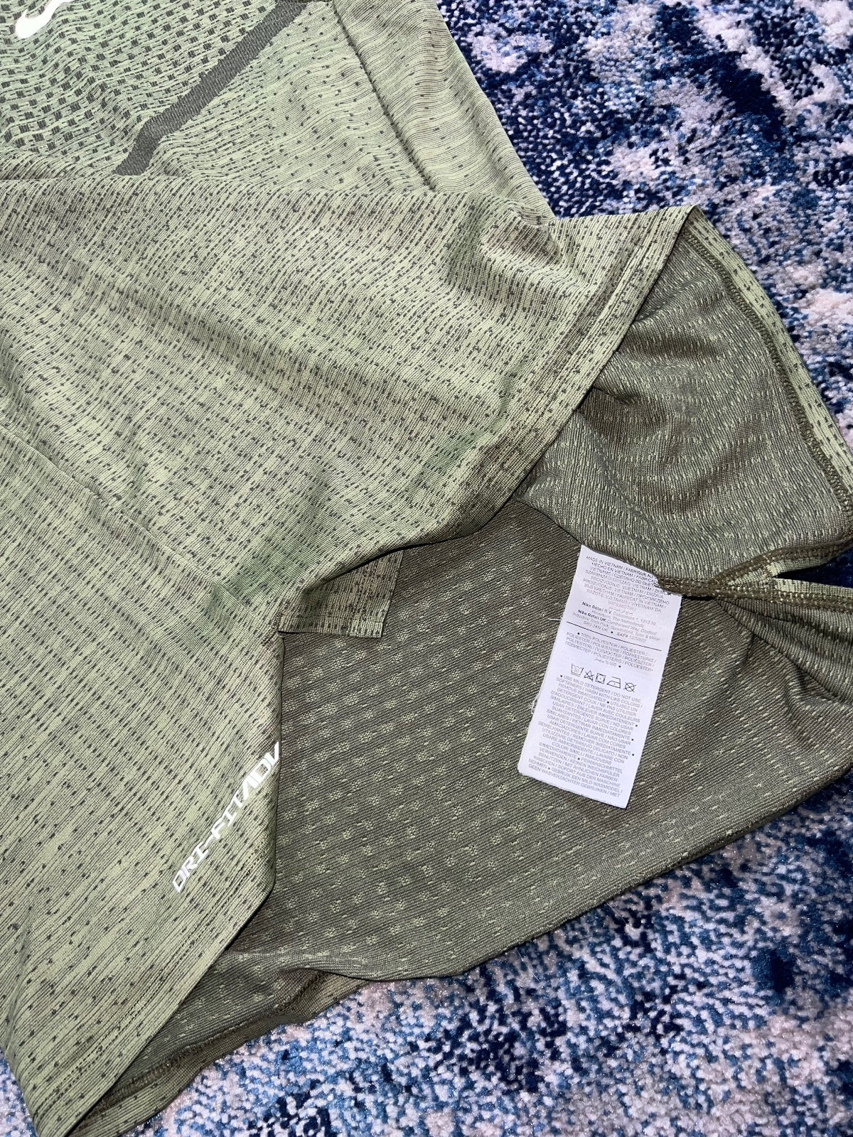 Nike Running Tech Knit ADV Vest Tank – Khaki, Men's Medium in Khaki, men's Medium – alternate view
