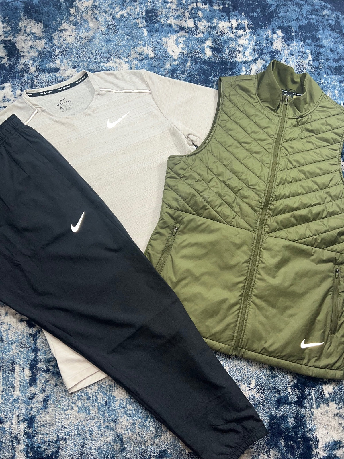 Nike Miler / Aerolayer Gilet Challenger Tracksuit 3 Piece Set - product image