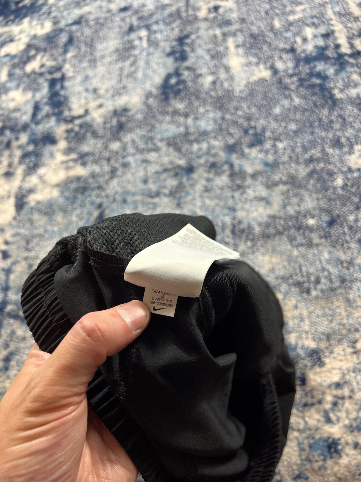 Nike Form Dri Fit Shorts – Black, Men's Medium in Black, men's Medium – detail view