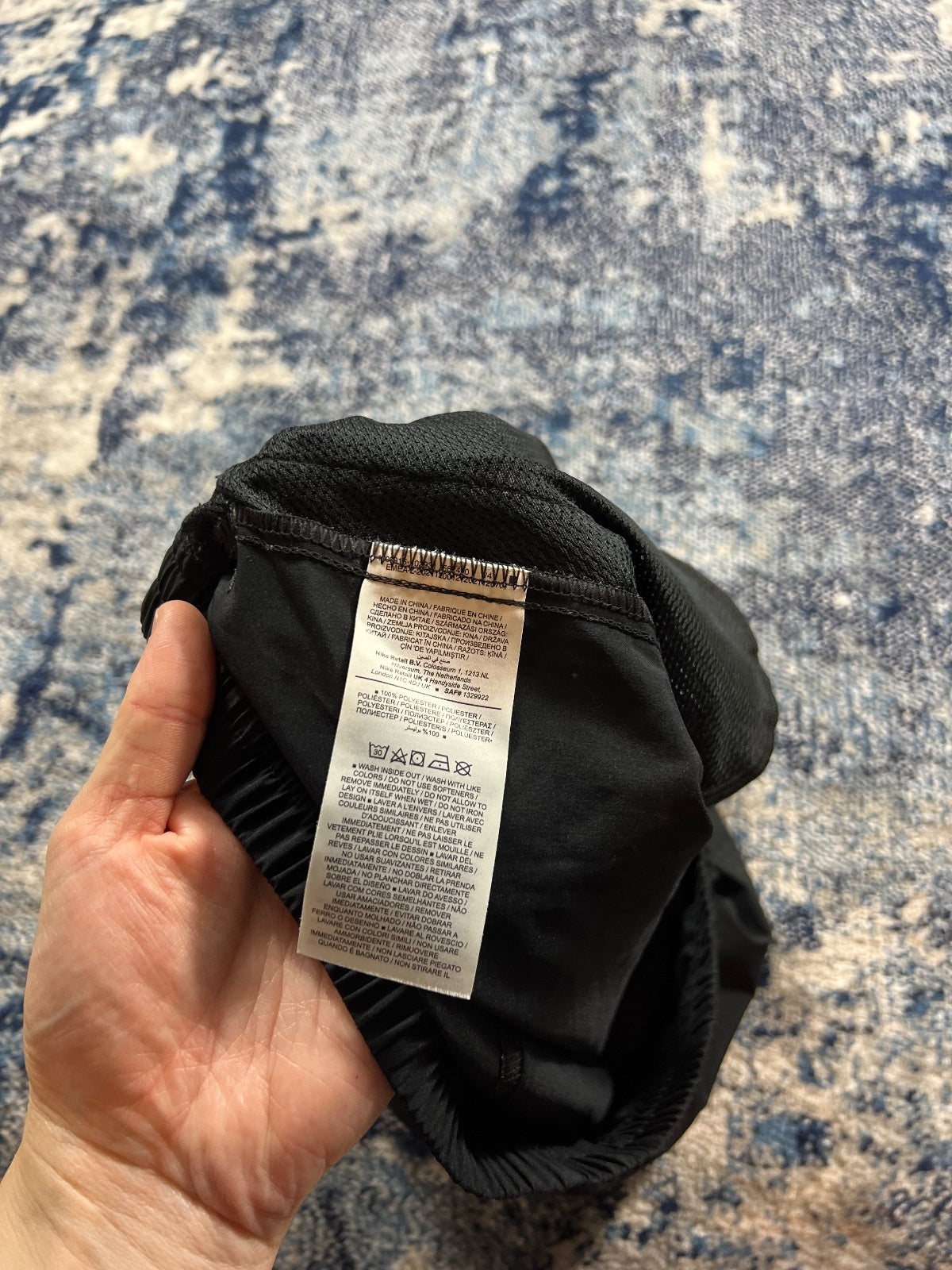 Nike Form Dri Fit Shorts – Black, Men's Medium in Black, men's Medium – detail view