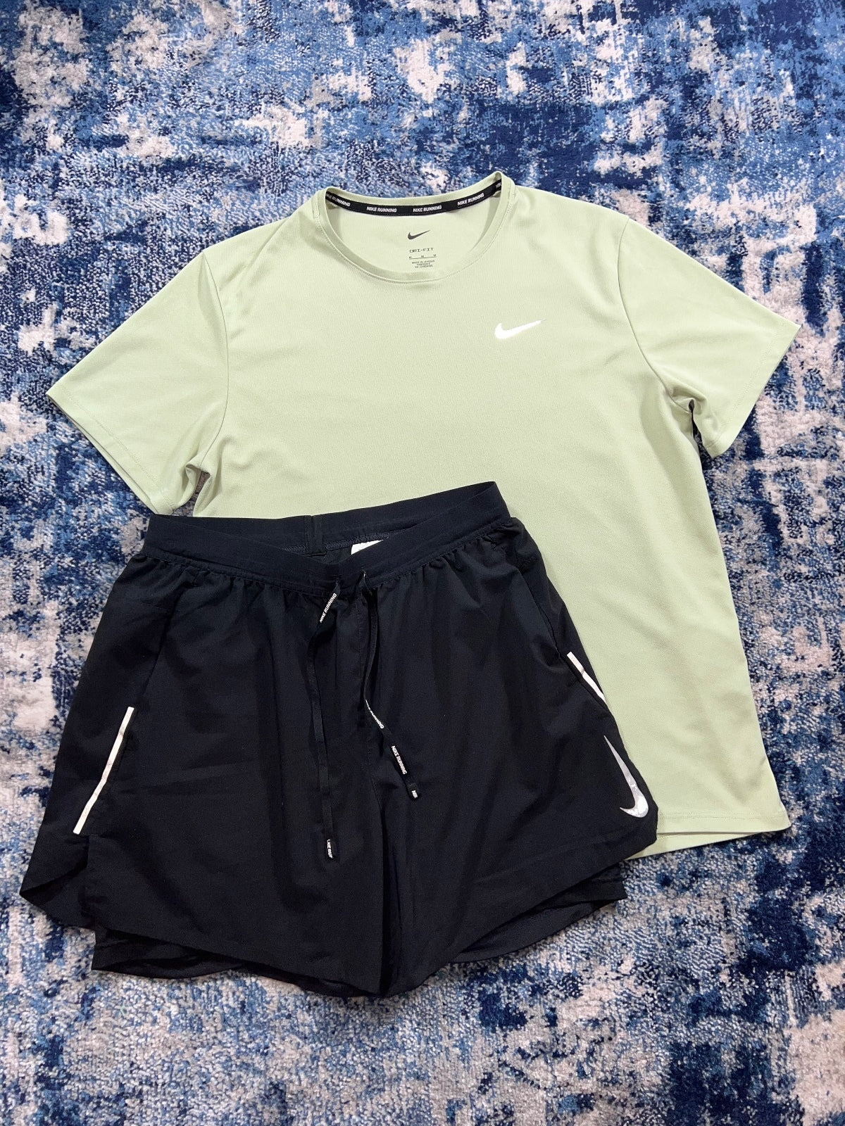 Nike Miler T-Shirt / Flex Stride Shorts Running Gym Set - product image