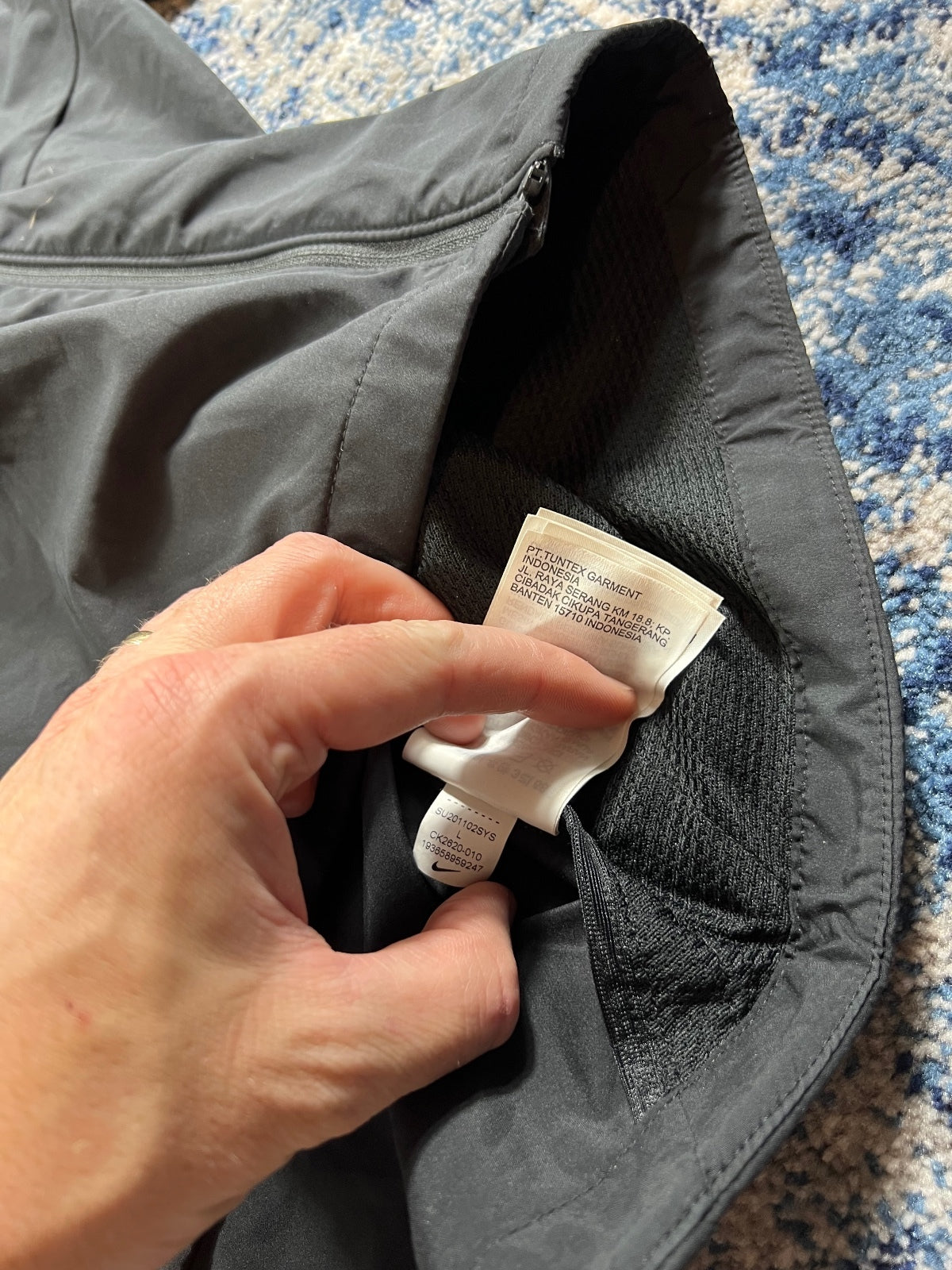Nike Wildrun Rare 3 Piece Tracksuit – Black, Men's Medium in Black, men's Medium – detail view
