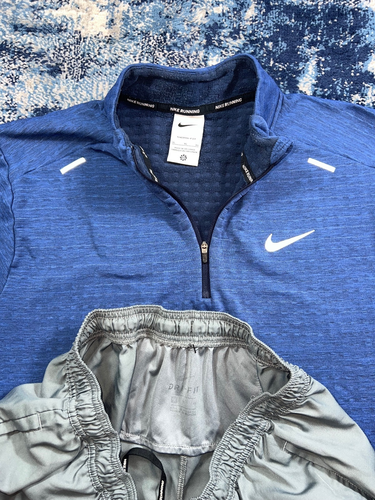 Nike Running Element Therma-FIT 1/4-Zip / Challenger Dri-FIT Bottoms Tracksuit - product image