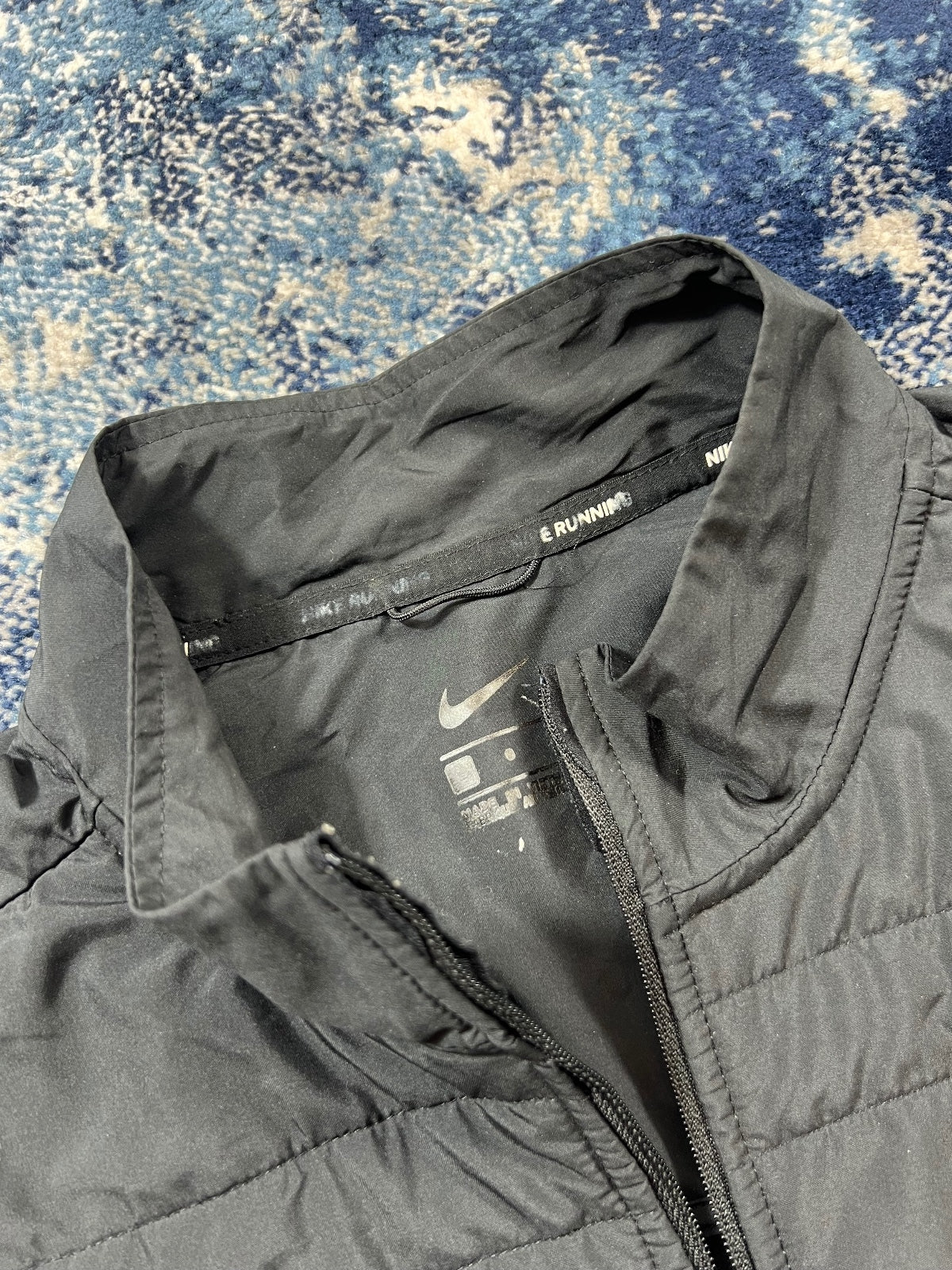 Nike Running Dri Fit Padded Jacket – Black, Men's Medium in Black, men's Medium – alternate view