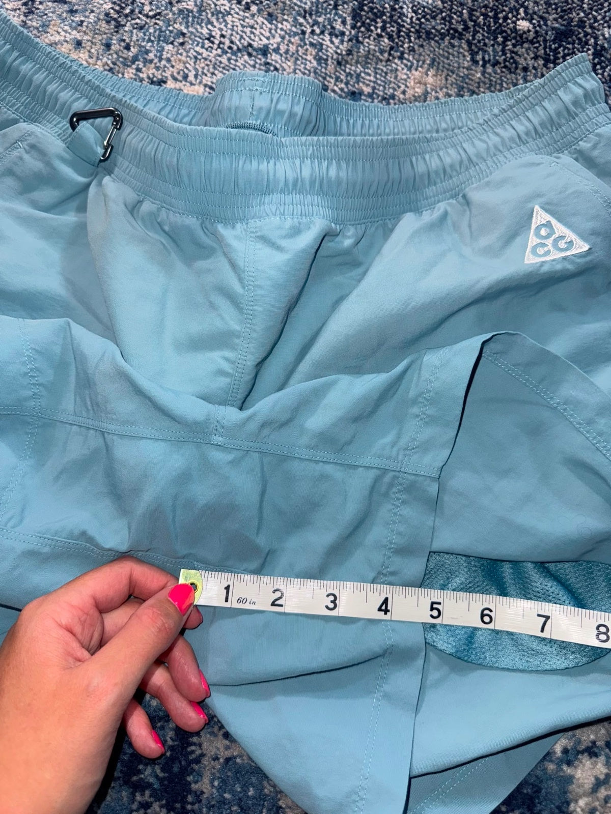 Nike ACG Reservoir Goat Shorts – LightBlue, Men's Large in LightBlue, men's Large – detail view