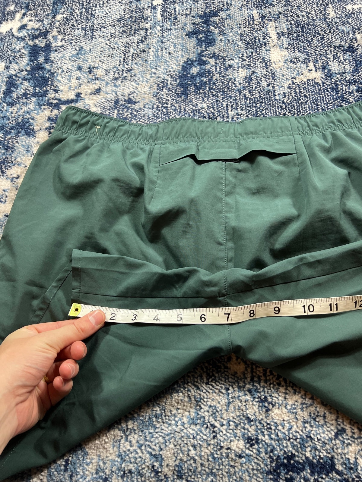 Nike Dri-FIT Challenger 7” Shorts Teal/Dark Green Large Men's - product image
