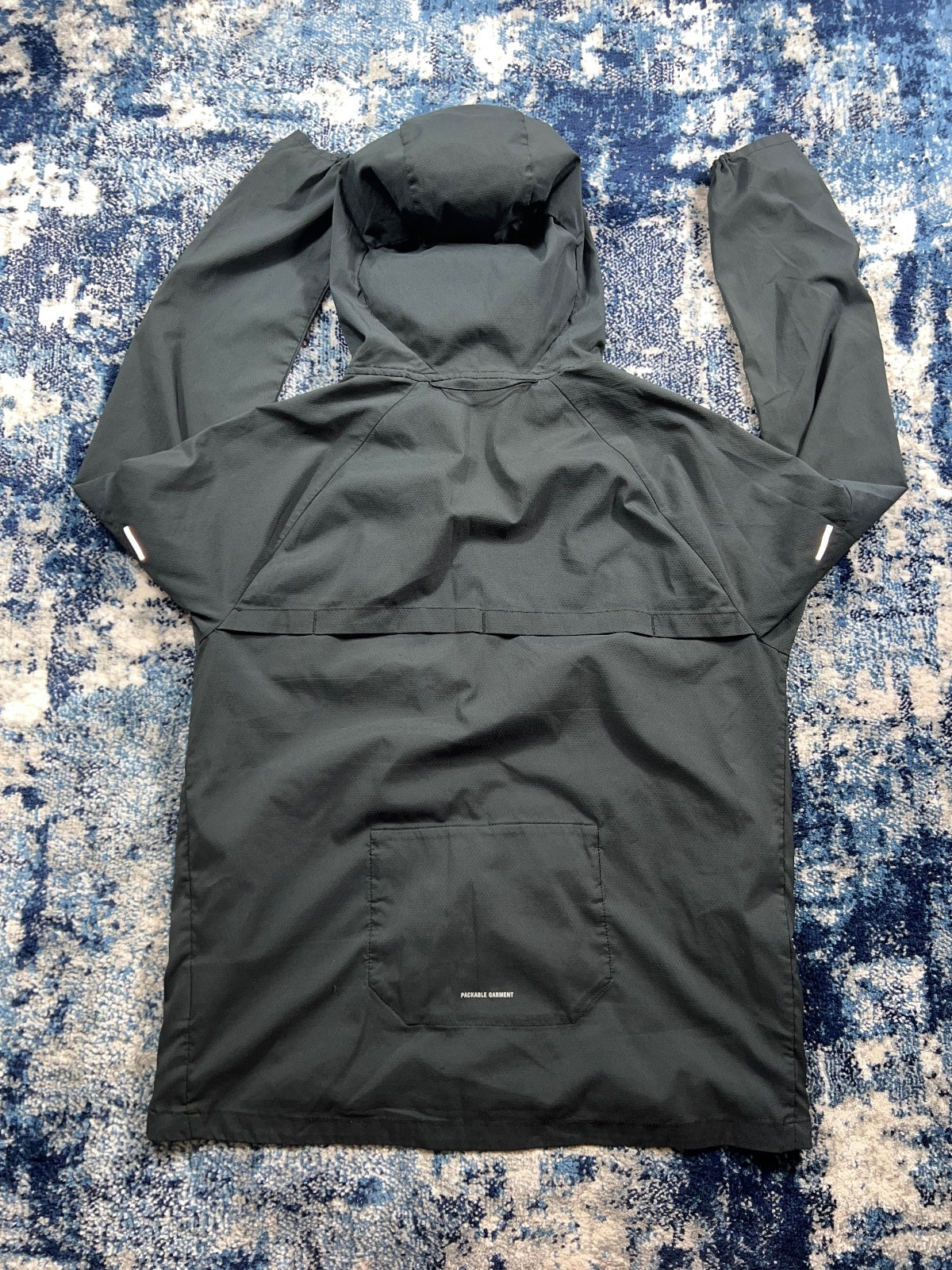 Nike Repel Miler Packable Windrunner Jacket – Black, Men's Small in Black, men's Small – detail view